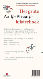 Het grote Aadje Piraatje luisterboek 1 cd-luisterboek , Marjet Huiberts