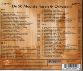 50 Mooiste Koren En Orkesten , various artists