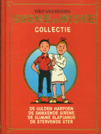 Suske en Wiske Collectie (De Gulden Harpoen, De Snikkende Sirene, De Slimme Slapjanus, De Stervende Ster) Merk:Suske En Wiske • Serie:Suske en Wiske