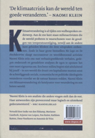 No time verander nu, voor het klimaat alles verandert , Naomi Klein
