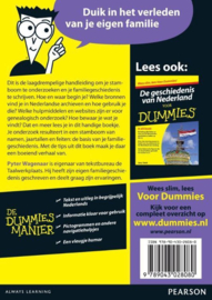 Voor Dummies - De kleine Je stamboom onderzoeken voor Dummies ,  Pyter Wagenaar Serie: Voor Dummies