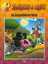 Samson & Gert Strip 25: De Gocartwedstrijd Samson en Gert Stripboek 25 ,  Serie: Samson & Gert strip