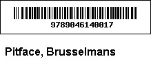 Pitface een parabel , Herman Brusselmans