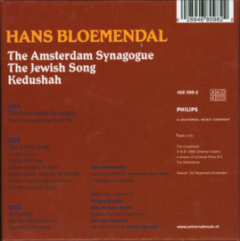The Amsterdam Synagogue, The Jewish Song, Kedushah, Hans Bloemendal