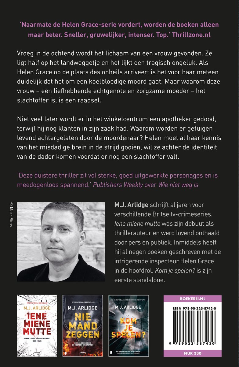 Helen Grace 7 - Klein klein kleutertje De wraak van een gekwetste vrouw zal genadeloos zijn… , M.J. Arlidge Serie: Helen Grace