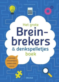 Het Grote Breinbrekers- en Denkspelletjesboek geheugen - concentratie - verbeelding - logica , Pierre Berloquin