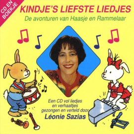 Kindje's Liefste Liedjes: De Avonturen Van Haasje en Rammelaar , Leonie Sazias