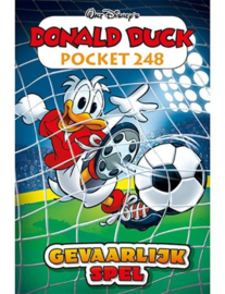 DONALD DUCK POCKET 0248 gevaarlijk spel , Sanoma Media NL. Cluster : Jeu
