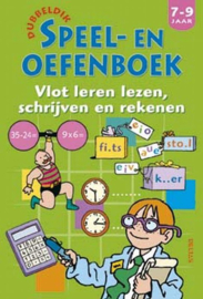 Dubbeldik speel- en oefenboek Lezen, schrijven, rekenen (7-9 j) Vlot Leren Lezen, Schrijven En Rekenen