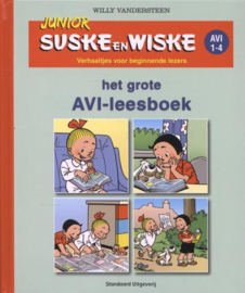 Junior Suske en Wiske - Het grote AVI leesboek , Pieter van Oudheusden Serie: Suske en Wiske