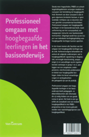 Professioneel omgaan met hoogbegaafde leerlingen in het basisonderwijs ,  S. Drent