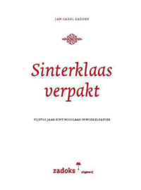 Sinterklaas verpakt Vijftig jaar Sint Nicolaas inwikkelpapier , Jan Carel Zadoks