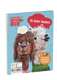 Maan roos vis - Ik leer lezen met de letters van school: puzzels, spelletjes, moppen , E. Kuijl Serie: Maan Roos Vis