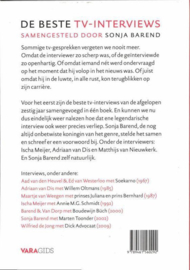 TV interviews De beste tv interviews Auteur:Sonja Barend