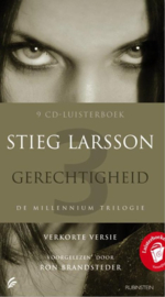 Millennium 3 - Gerechtigheid Luisterboek voorgelezen door Ron Brandsteder , Stieg Larsson  Serie: Millennium