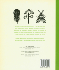 Bomen,planten,dieren uit de natuur tekenen Schetsboek met 20 inspirerende voorbeelden per onderwerp ,  Eloise Renouf
