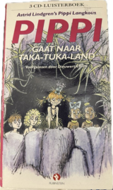 Pippi Gaat Taka-Tuka-Land Luisterboek 3 Cd S luisterboek - voorgelezen door Dieuwertje Blok, A. Lindgren