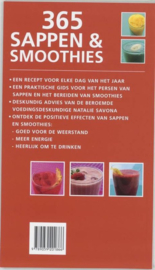 365 sappen & smoothies natuurlijke mixen voor vitaliteit en een goede gezondheid voor elke dag van het jaar , N. Savona