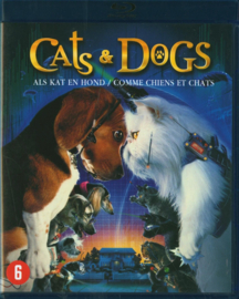 Cats & Dogs (Blu-ray is niet afspeelbaar in normale DVD-spelers!)