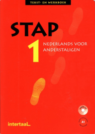 Stap 1 - Tekst-En Werkboek + Cd Tekst-/werkboek + audio-cd Nederlands/NT2 , Jeanine Roos