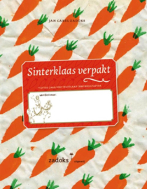 Sinterklaas verpakt Vijftig jaar Sint Nicolaas inwikkelpapier , Jan Carel Zadoks