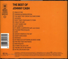 The Best Of Johnny Cash, 20 meezingers van Cash op een CD., Johnny Cash