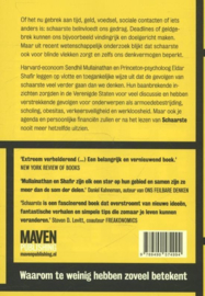 Schaarste hoe gebrek aan tijd en geld ons gedrag bepalen , Sendhil Mullainathan