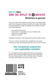 Doe de split in 4 weken Stretchen is gezond ,  Eiko
