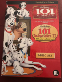 101 Dalmatiërs en 101 Dalmatiërs II (3DVD) Uitgever: Walt Disney Studios Home Entertainment