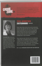 Rizzoli & Isles 4 - Zustermoord ,  Tess Gerritsen  Serie: Rizzoli & Isles