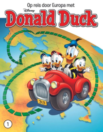 DONALD DUCK REIS DOOR EUROPA 0001 , Sanoma Media Jeugd (retail)