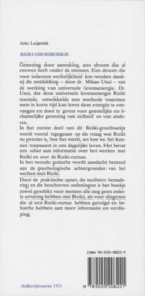 Ankertjes 193 - Reiki-groeiboekje Instapgids met een schat aan informatie over het werken met Reiki en over de Reiki-cursus , Arie Luijerink Serie: Ankertjes