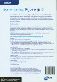 ANWB rijopleiding - Slagen in het verkeer CD-rom Examentraining Rijbewijs B-Auto  ANWB Serie: Anwb Rijopleiding