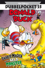 Donald Duck Pocket / 35 Zwarte Magica en het Geldmonster Donald Duck Dubbelpocket , Walt Disney Studio’s  Serie: Donald Duck dubbelpocket