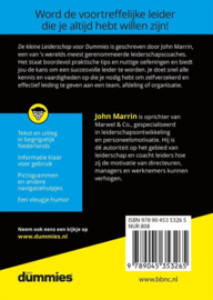 De kleine leiderschap voor dummies , John Marrin Serie: Voor Dummies