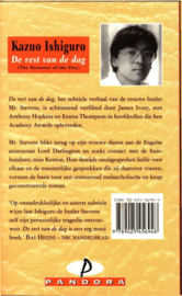 De rest van de dag , Kazuo Ishiguro