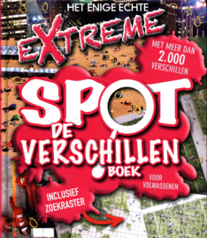 Het enige echte extreme spot de verschillen boek voor volwassenen met meer dan 2.000 verschillen! ,  Diverse auteurs