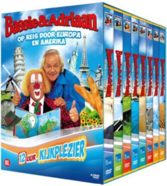 Bassie & Adriaan Op Reis (DVD) De bekende clown en acrobaat reizen door Europa en Amerika! ,  Aad van Toor