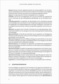 ICT-reeks - Functioneel beheer volgens BiSL ,  Peter Janssen Serie: ICT-reeks