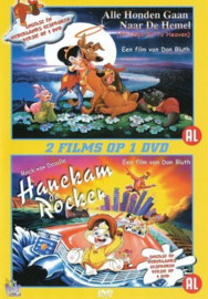 Alle Honden Gaan Naar De Hemel / Hanekam de Rocker 2 films op 1 DVD ,  Don Bluth