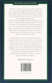 One Minute Manager en de apenrots , Kenneth Blanchard