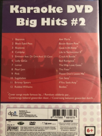 karaoke dvd big hits 2 , Beyoncé