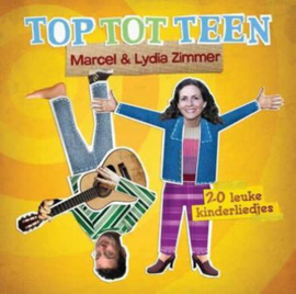 Top Tot Teen cd met 20 leuke kinderliedjes , Marcel & Lydia Zimmer