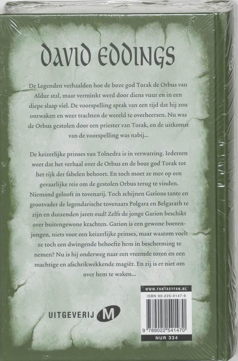 Tovenaarsgambiet Derde boek van De Kronieken van Belgarion, David Eddings