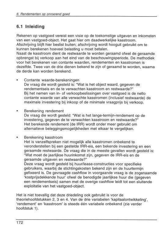 Vastgoed financieel theorie en toepassing van de financiele rekenkunde in de vastgoedpraktijk , Willem Rust