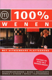 100% Wenen / druk Heruitgave Met Uitneembare Plattegrond , Chantal de Hommel Serie: 100% Stedengidsen