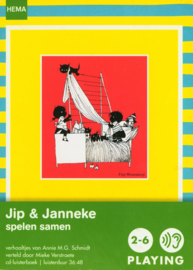 Jip & Janneke spelen samen - Verhaaltjes van Annie M.G. Schmidt, verteld door Mieke Verstraete - cd-luisterboek ,  Annie mg schmid