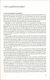 Godsdienst en samenleving Een Introductie In De Godsdienstsociologie, Gerard Dekker