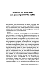 Moeders en dochters een hechte gecompliceerde relatie , Annette Heffels