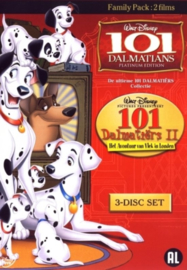 101 Dalmatiërs en 101 Dalmatiërs II (3DVD) Uitgever: Walt Disney Studios Home Entertainment